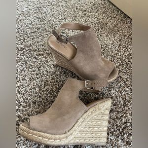 Nude wedge, target brand